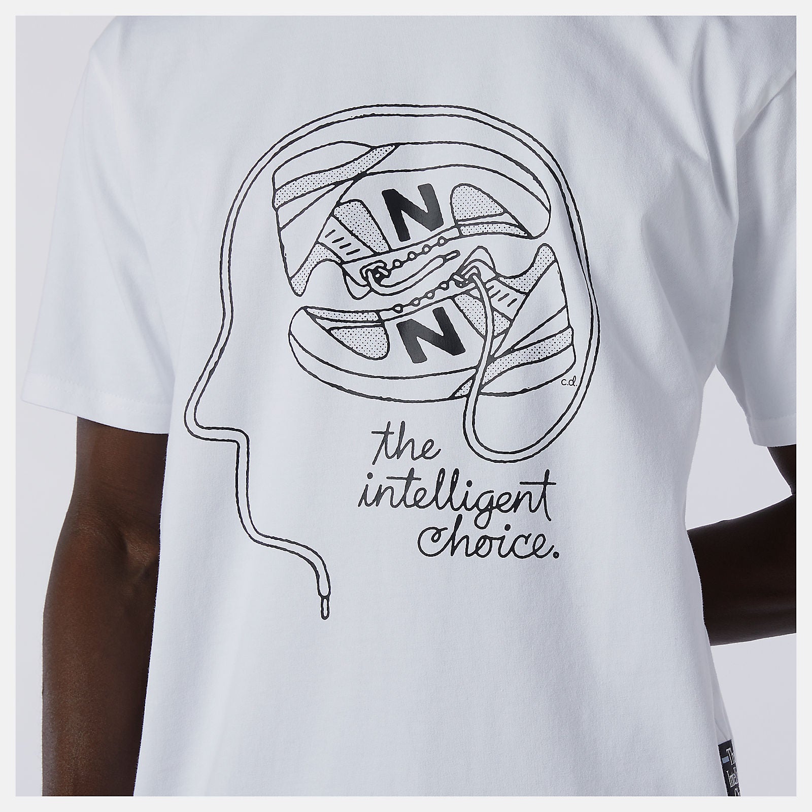 NB Athletics Delorenzo Shoe Tee / New Balance Men