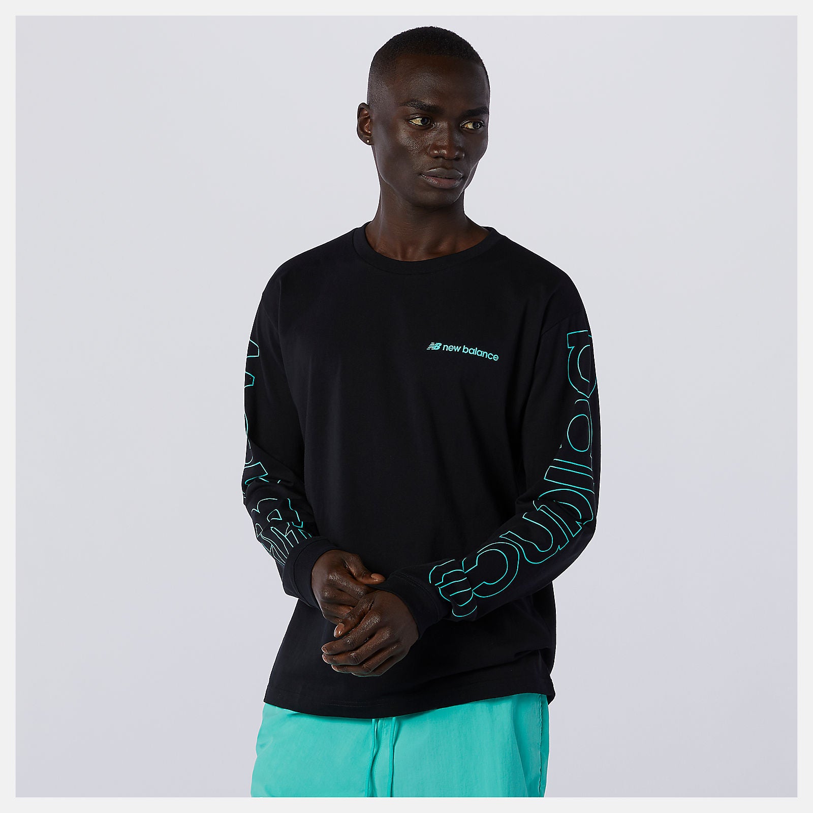 NB Sport Style Optiks Longsleeve Tee / New Balance Men