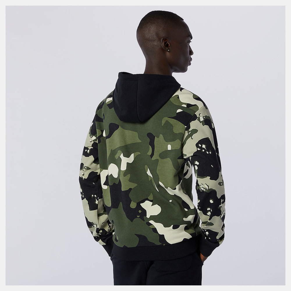 NB Essentials Fleece Camo Hoodie / New Balance Men