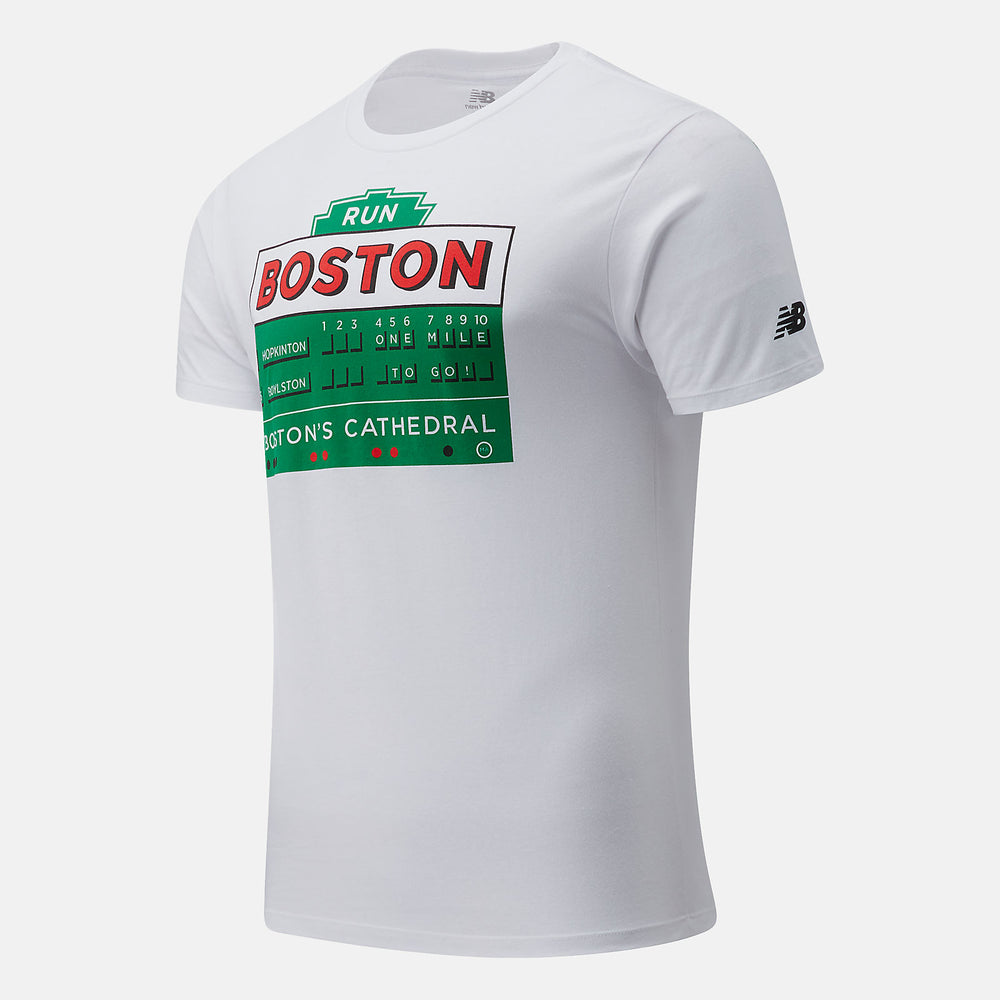 Boston One Mile To Go Graphic Tee / New Balance Men