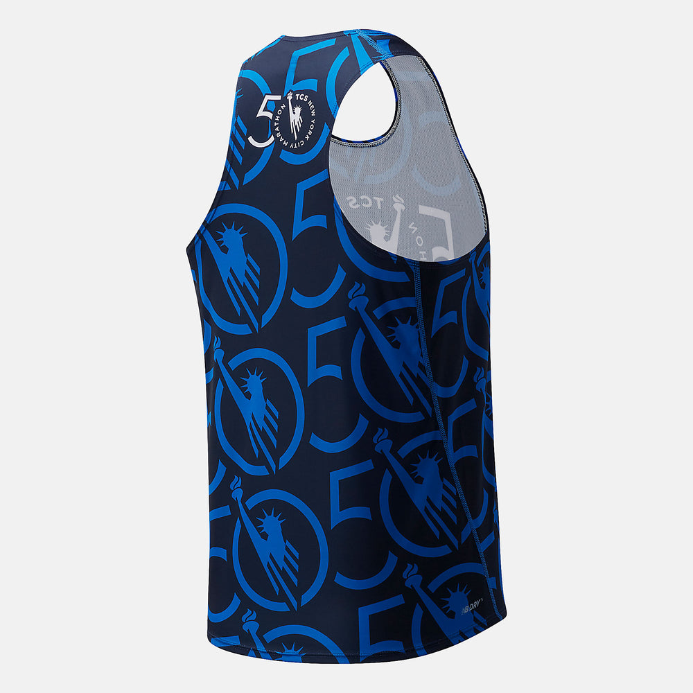 TCS New York City Marathon Printed Singlet / New Balance Men
