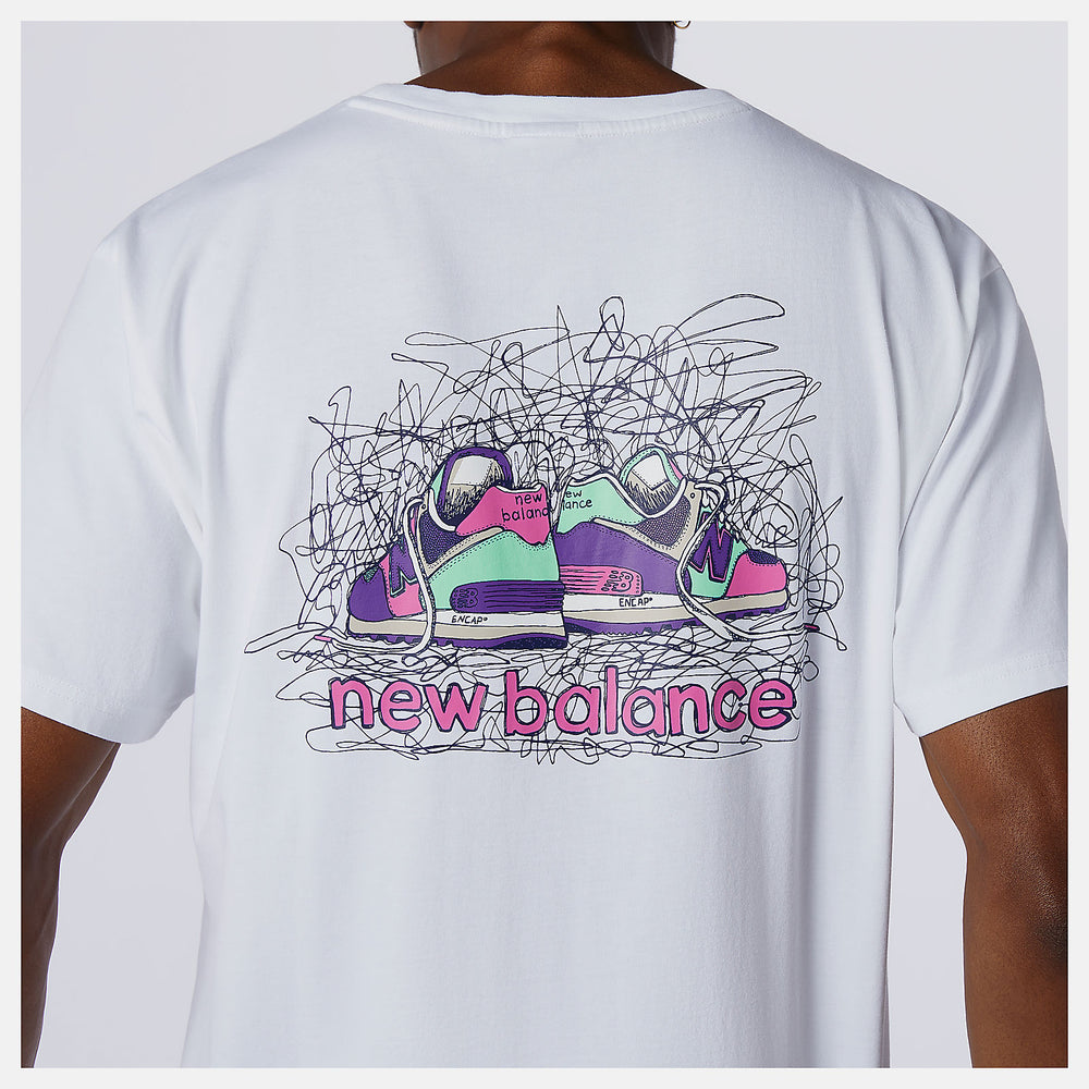 NB Athletics Clash Graphic Tee / New Balance Men