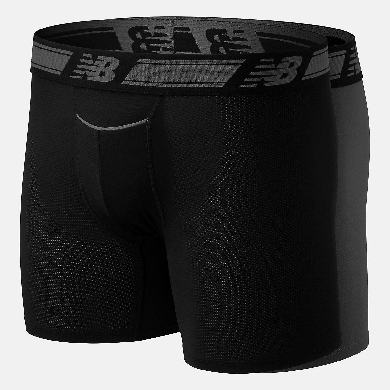 Men Mesh 6 Inch Boxer Brief 2 Pack / New Balance Men