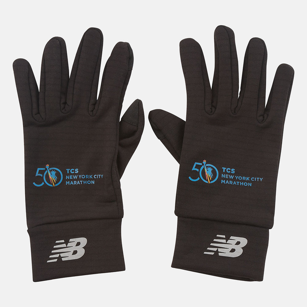 Marathon Heavyweight Grid Fleece Gloves / New Balance Women|Men