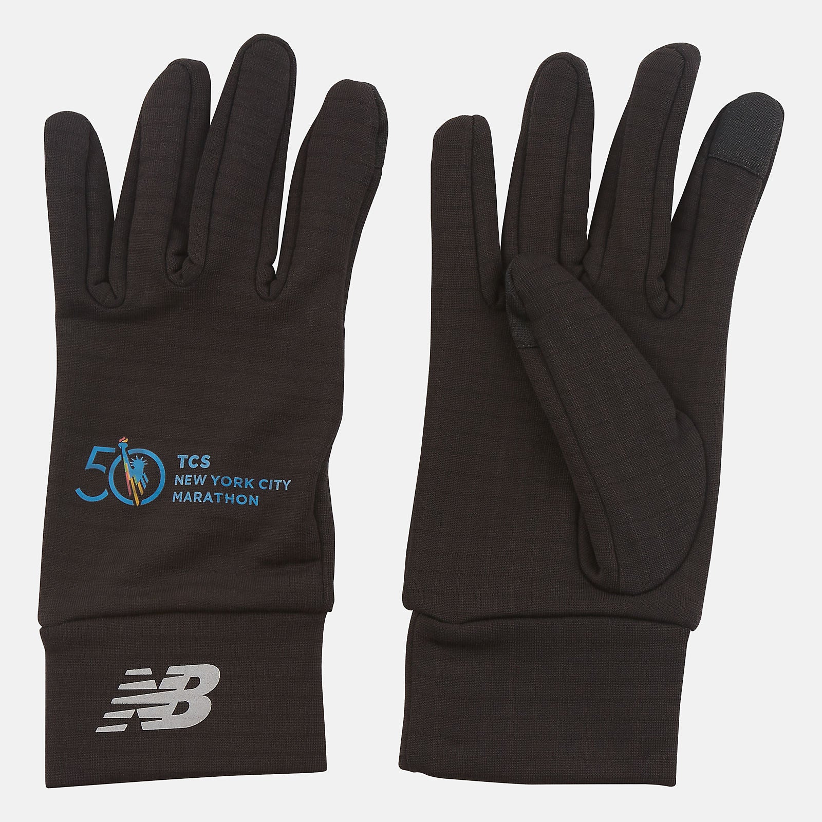 Marathon Heavyweight Grid Fleece Gloves / New Balance Women|Men