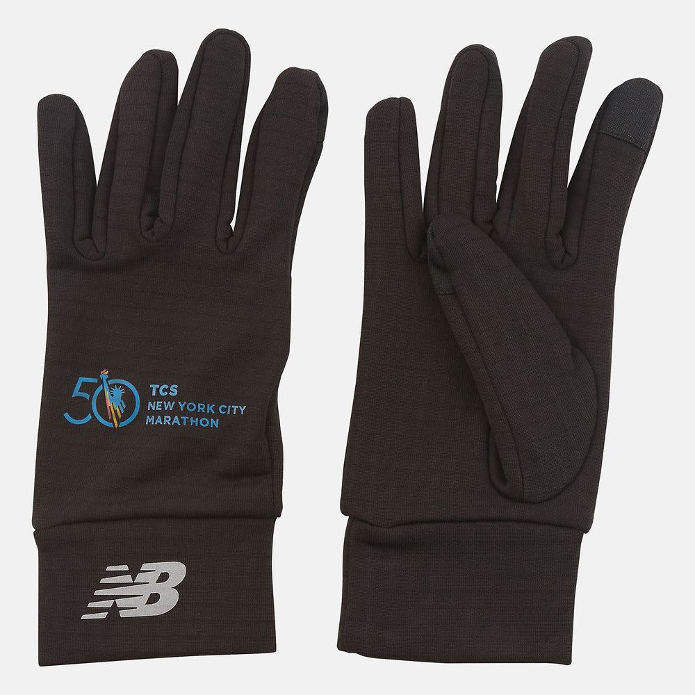 Marathon Heavyweight Grid Fleece Gloves / New Balance Women|Men