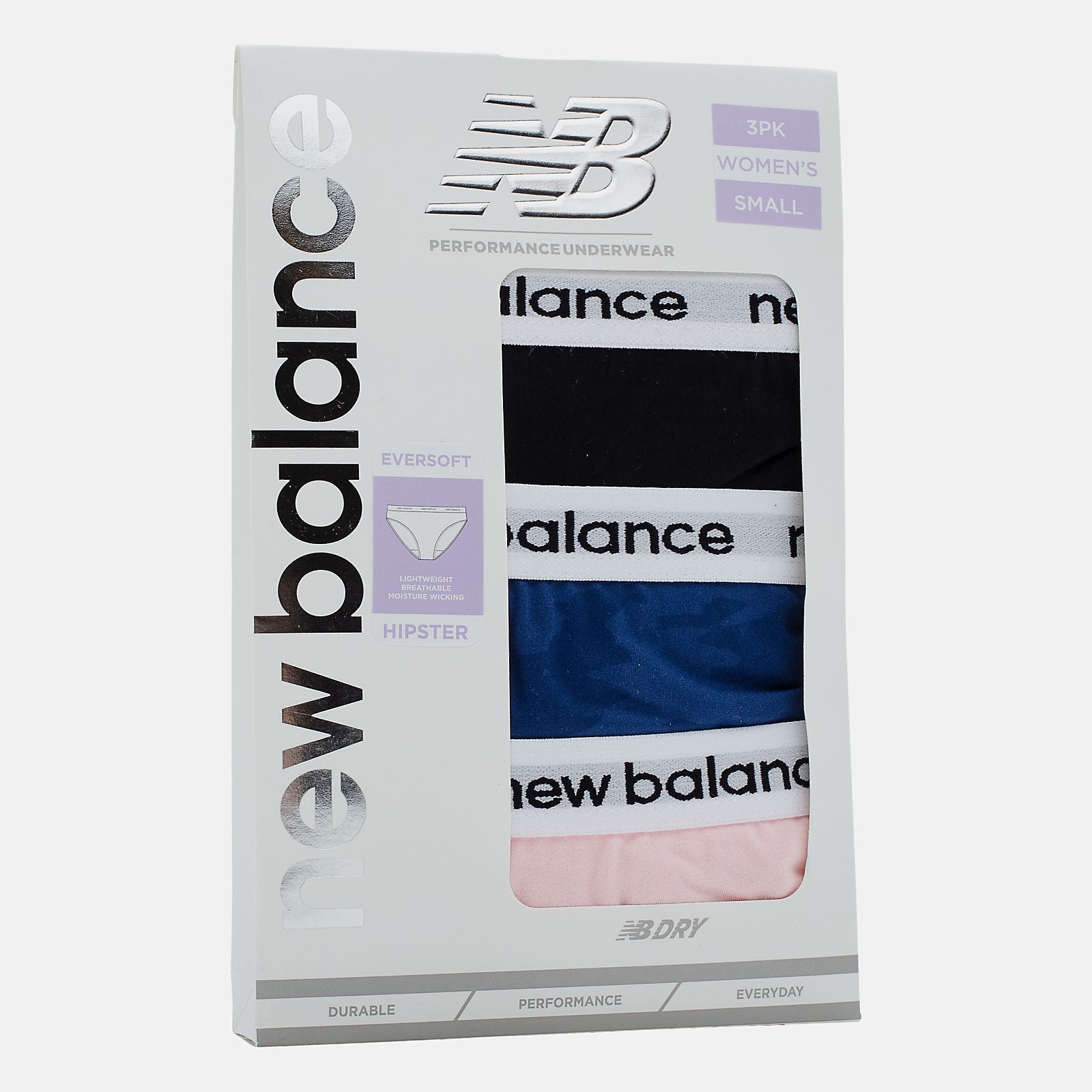 Eversoft Hipster 3 Pack / New Balance Women