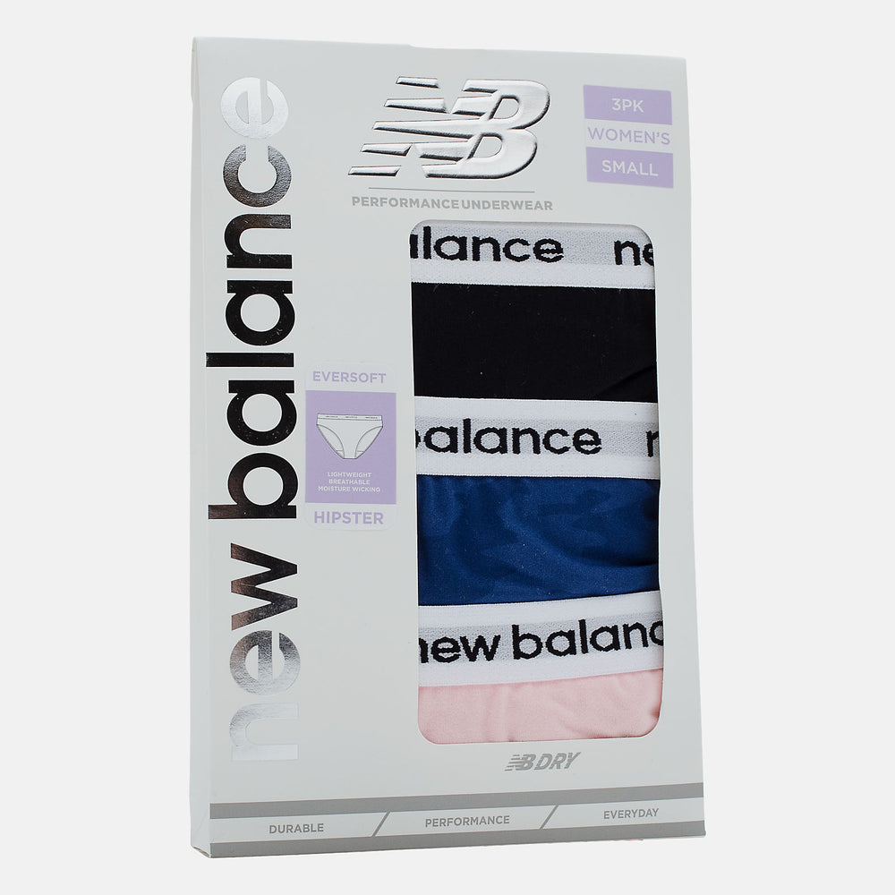 Eversoft Hipster 3 Pack / New Balance Women