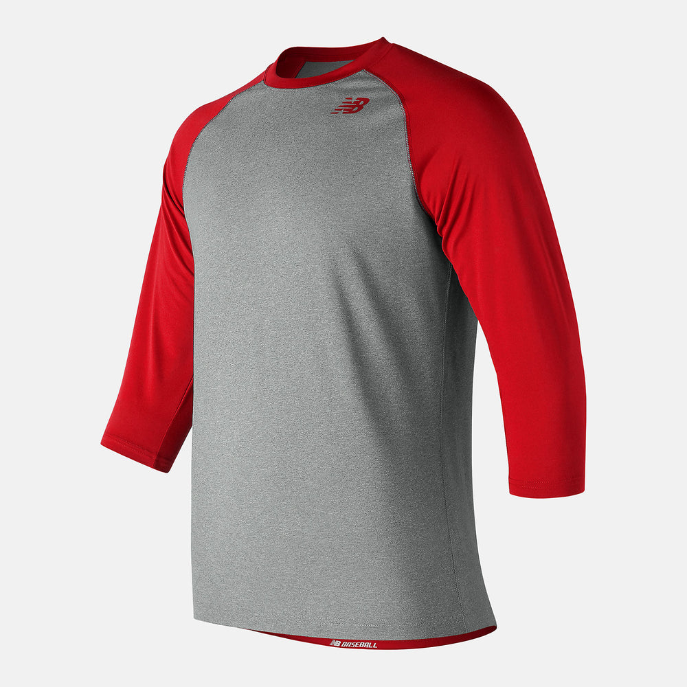 3/4 Baseball Raglan Top / New Balance Men