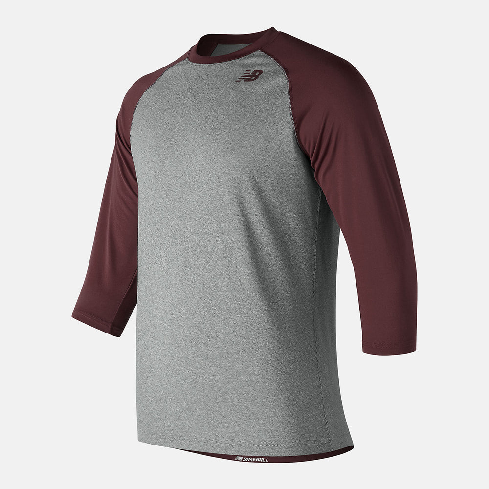 3/4 Baseball Raglan Top / New Balance Men