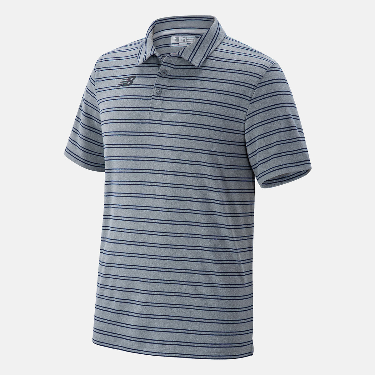 Stripe Polo / New Balance Men