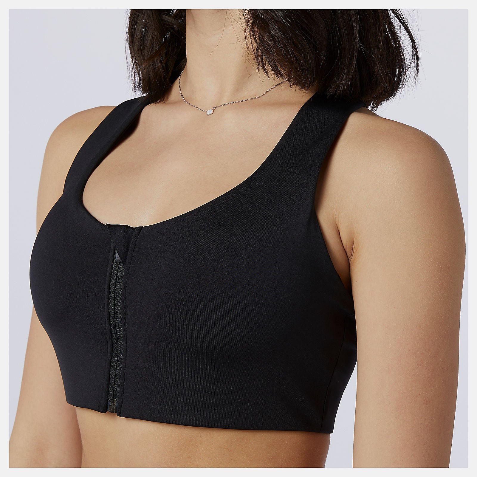 NB Power X Zip Front Bra / New Balance Women