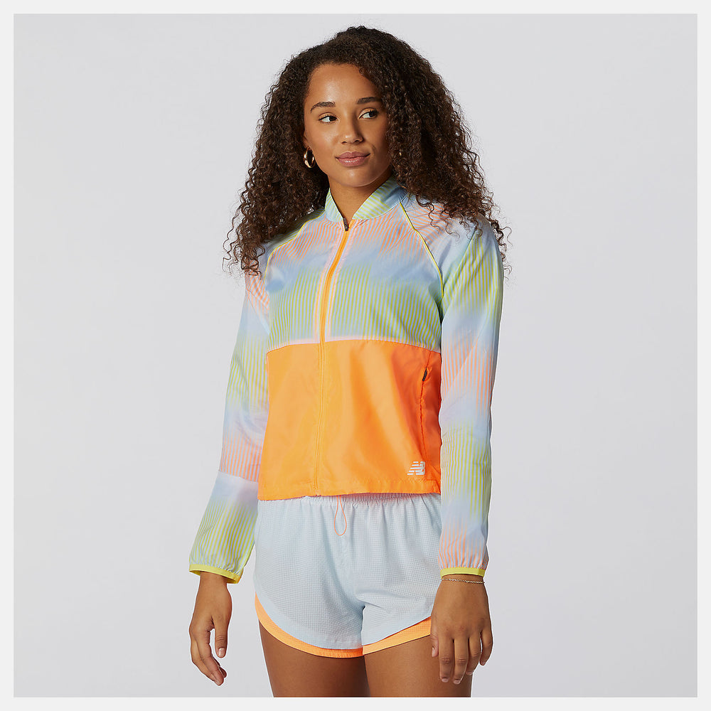 Printed Fast Flight Jacket / New Balance Women