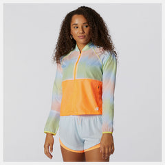 Printed Fast Flight Jacket / New Balance Women