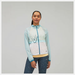 Printed Impact Run Light Pack Jacket / New Balance Women