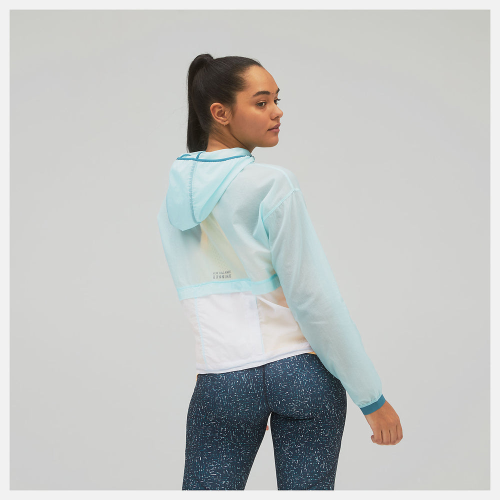 Printed Impact Run Light Pack Jacket / New Balance Women