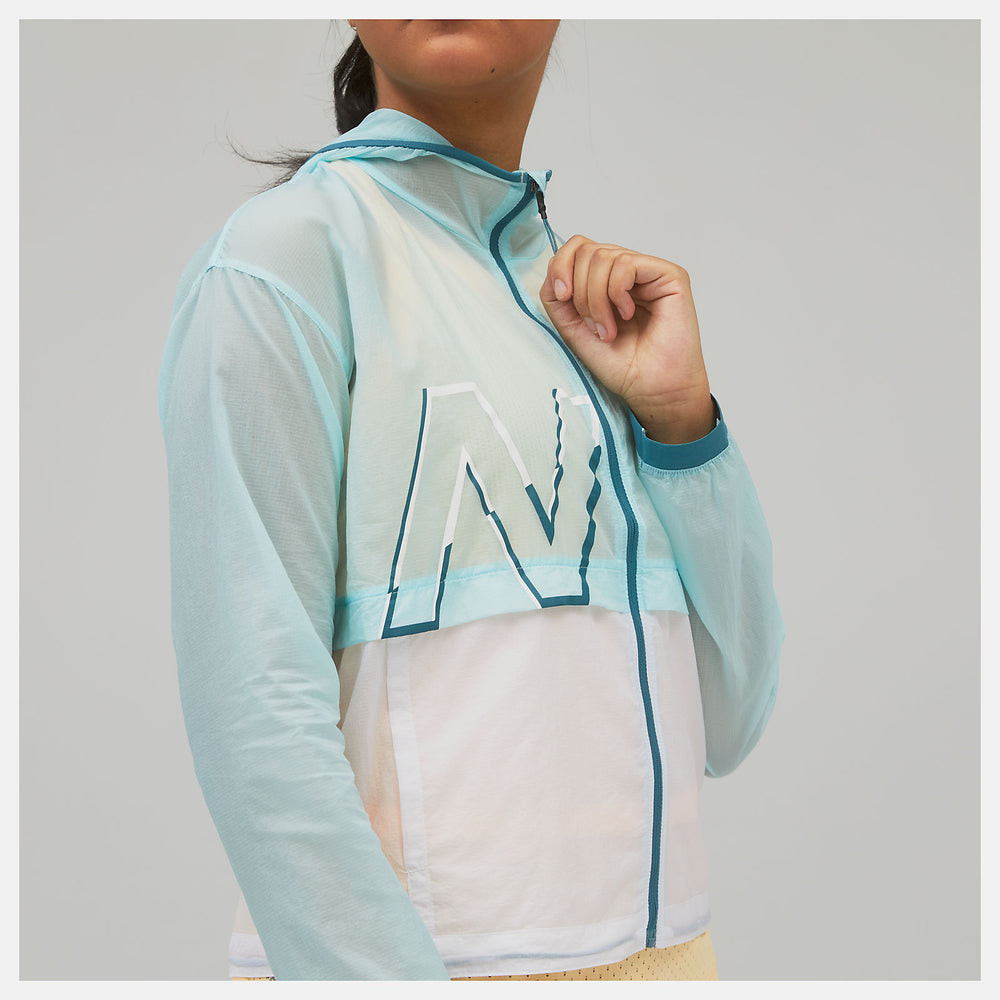 Printed Impact Run Light Pack Jacket / New Balance Women