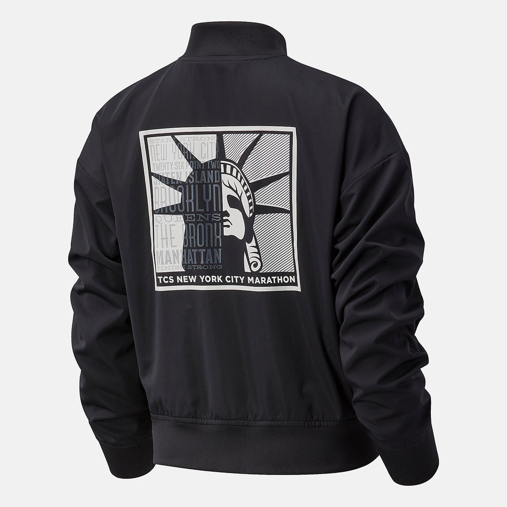NYC Marathon Essentials Core Bomber Jacket / New Balance Women