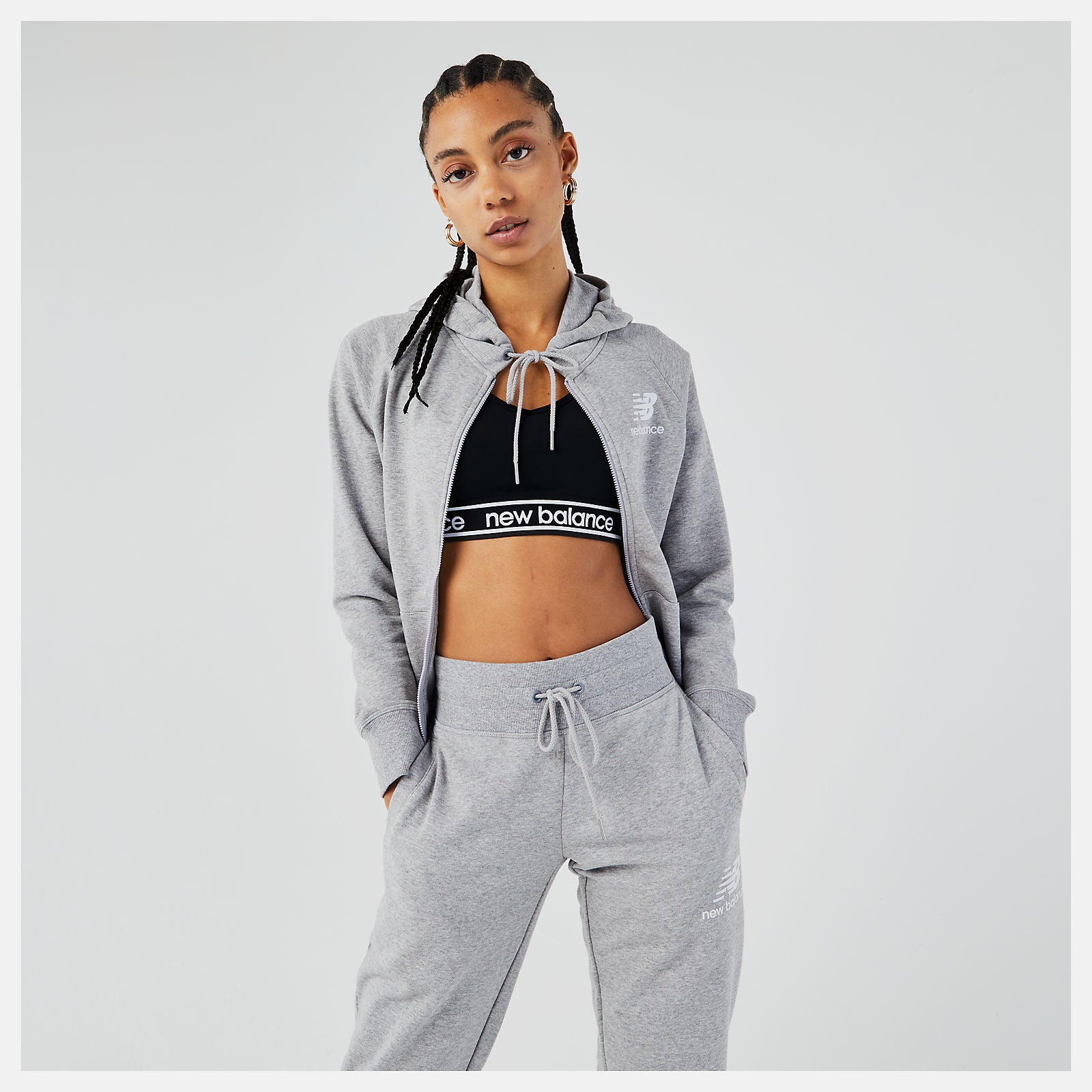 Essentials FZ Hoodie / New Balance Women