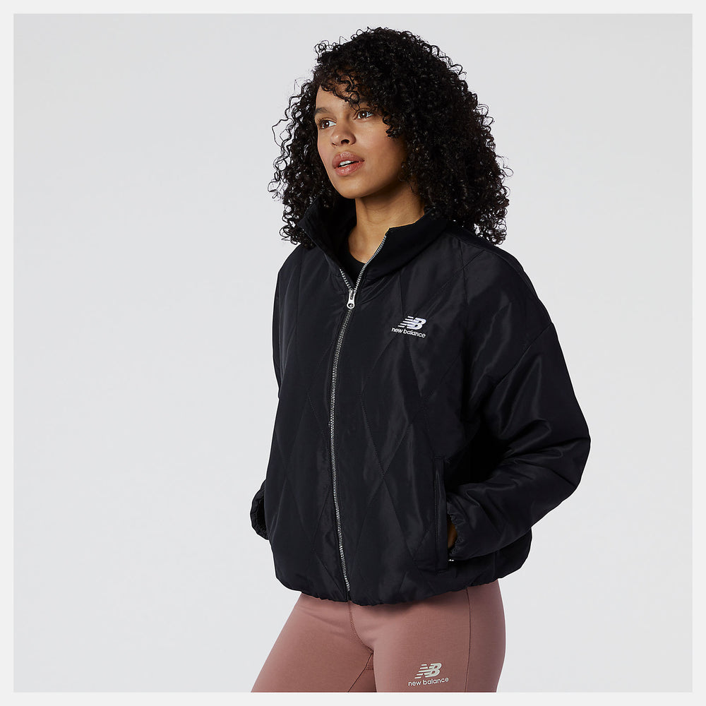 NB Athletics Argyle Quilted Jacket / New Balance Women