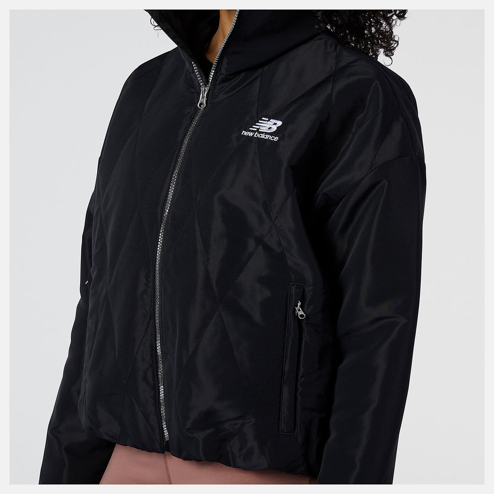 NB Athletics Argyle Quilted Jacket / New Balance Women