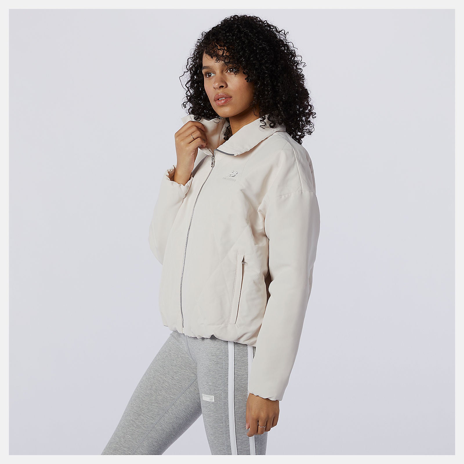 NB Athletics Argyle Quilted Jacket / New Balance Women