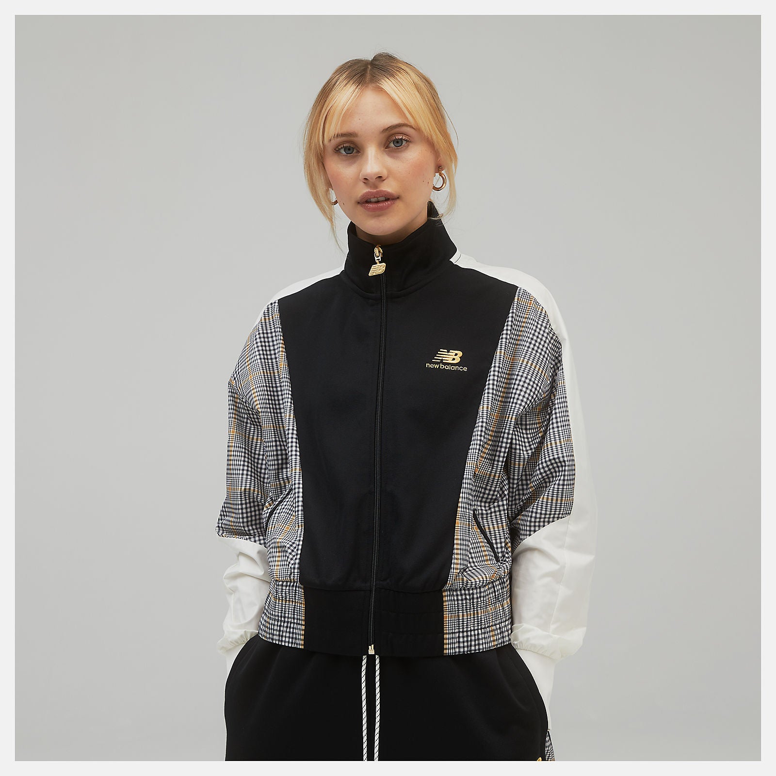 NB Athletics Higher Learning Stripe Track Jacket / New Balance Women