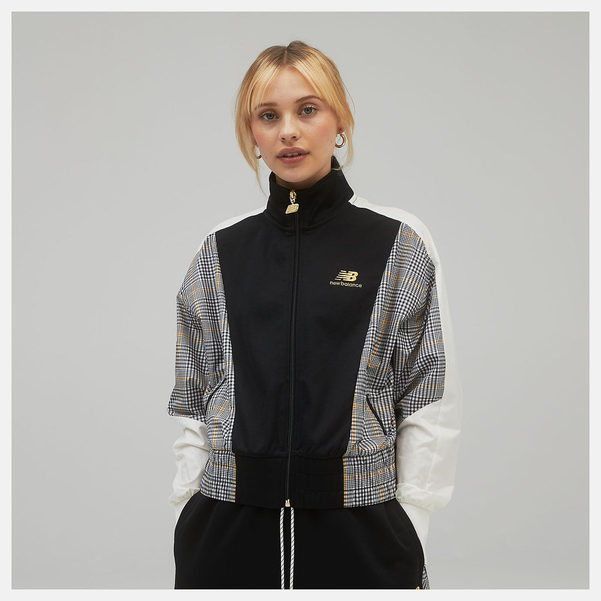 NB Athletics Higher Learning Stripe Track Jacket / New Balance Women