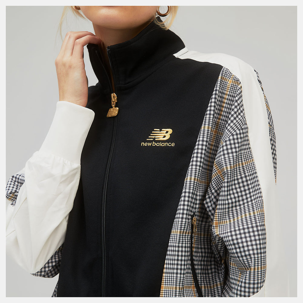 NB Athletics Higher Learning Stripe Track Jacket / New Balance Women