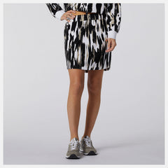 NB Athletics Collide Printed Terry Skirt / New Balance Women