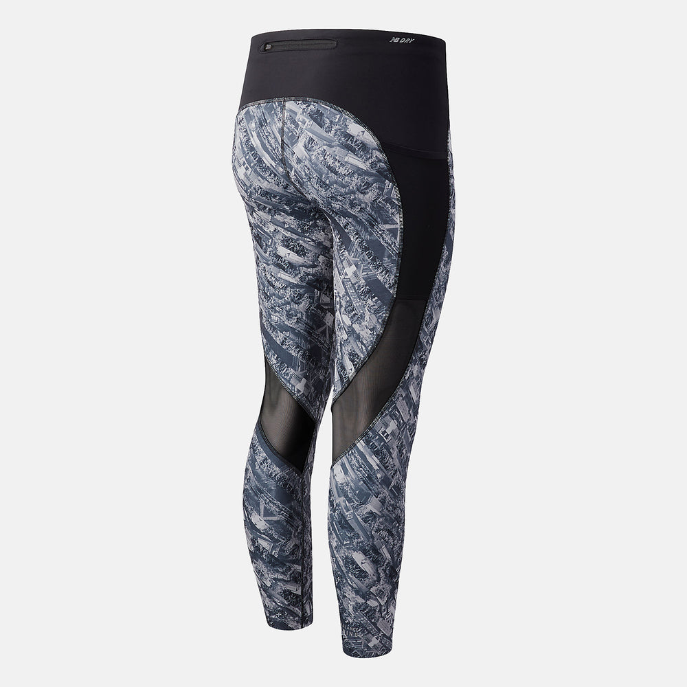 NYC Marathon Printed Impact Run Crop / New Balance Women