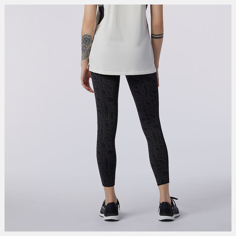 Relentless Printed High Rise 7/8 Tight / New Balance Women