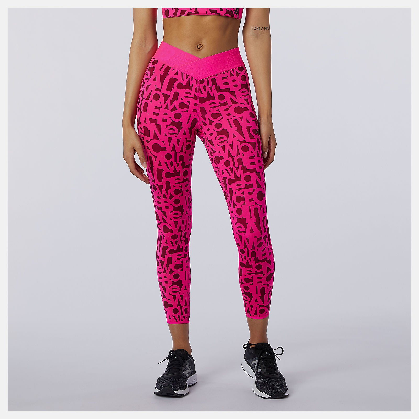Relentless Printed High Rise 7/8 Tight / New Balance Women