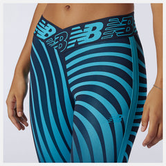 Relentless Printed High Rise 7/8 Tight / New Balance Women