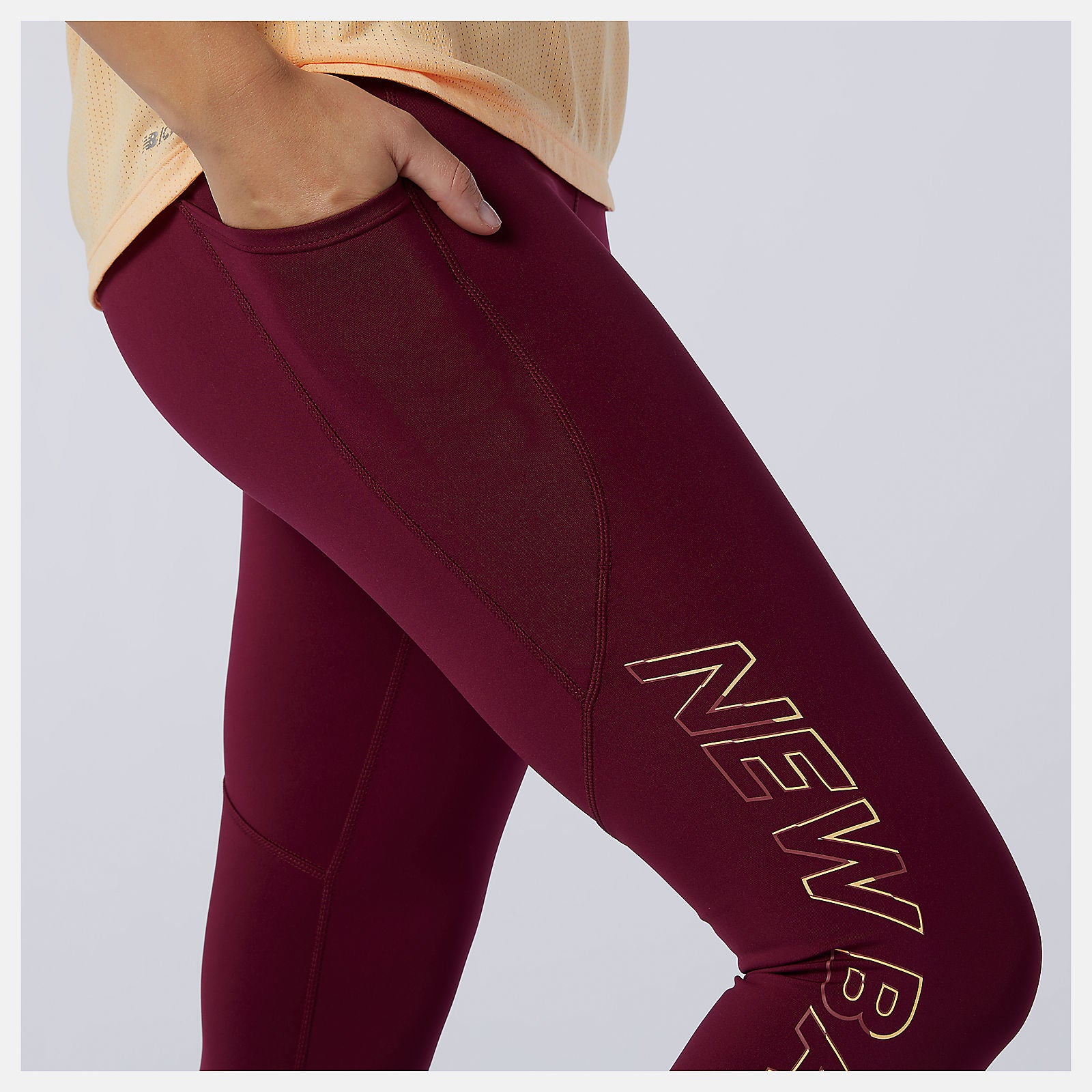 Printed Impact Run Crop / New Balance Women