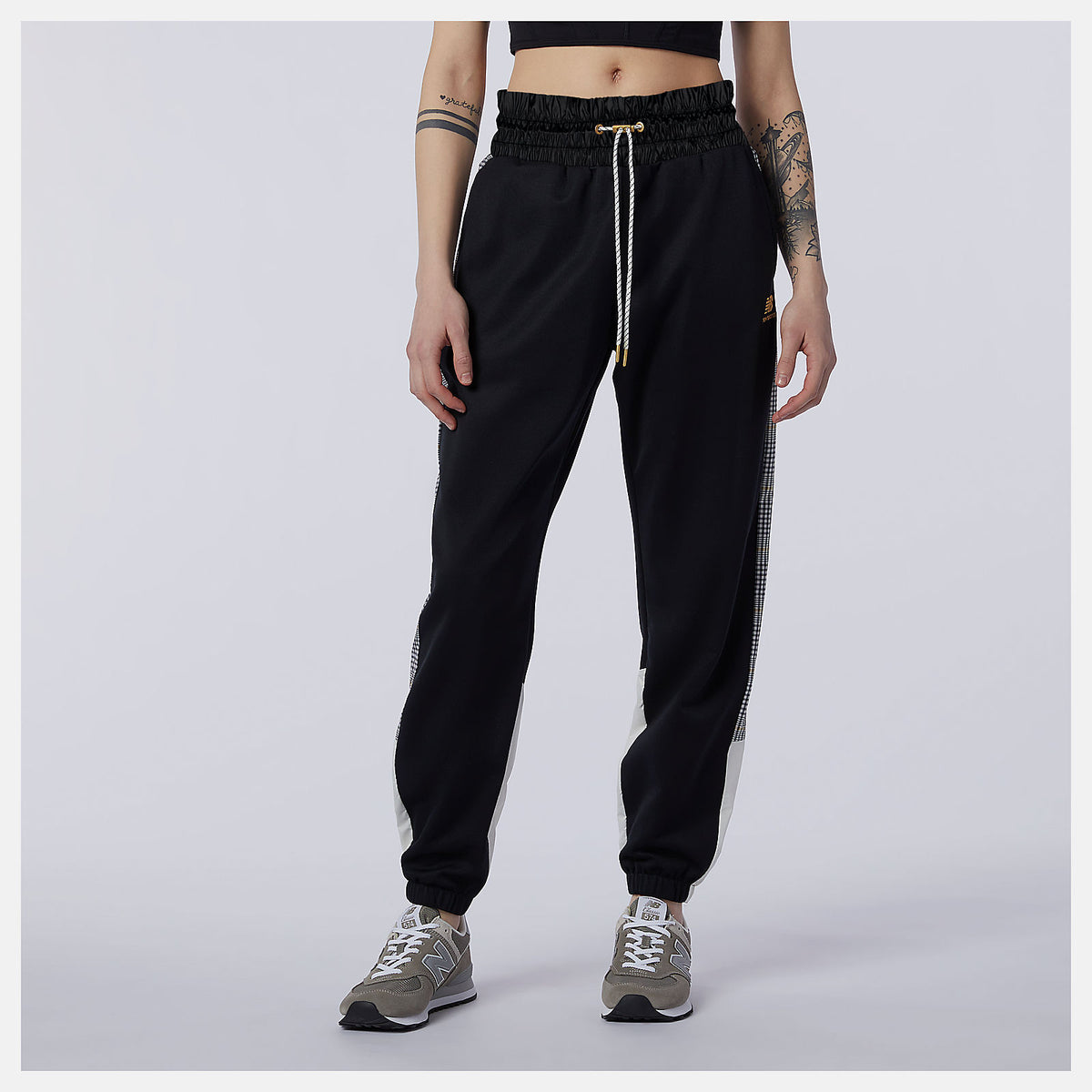 NB Athletics Higher Learning Stripe Track Pant / New Balance Women