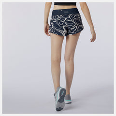 Printed Impact Run Short 3 Inch / New Balance Women