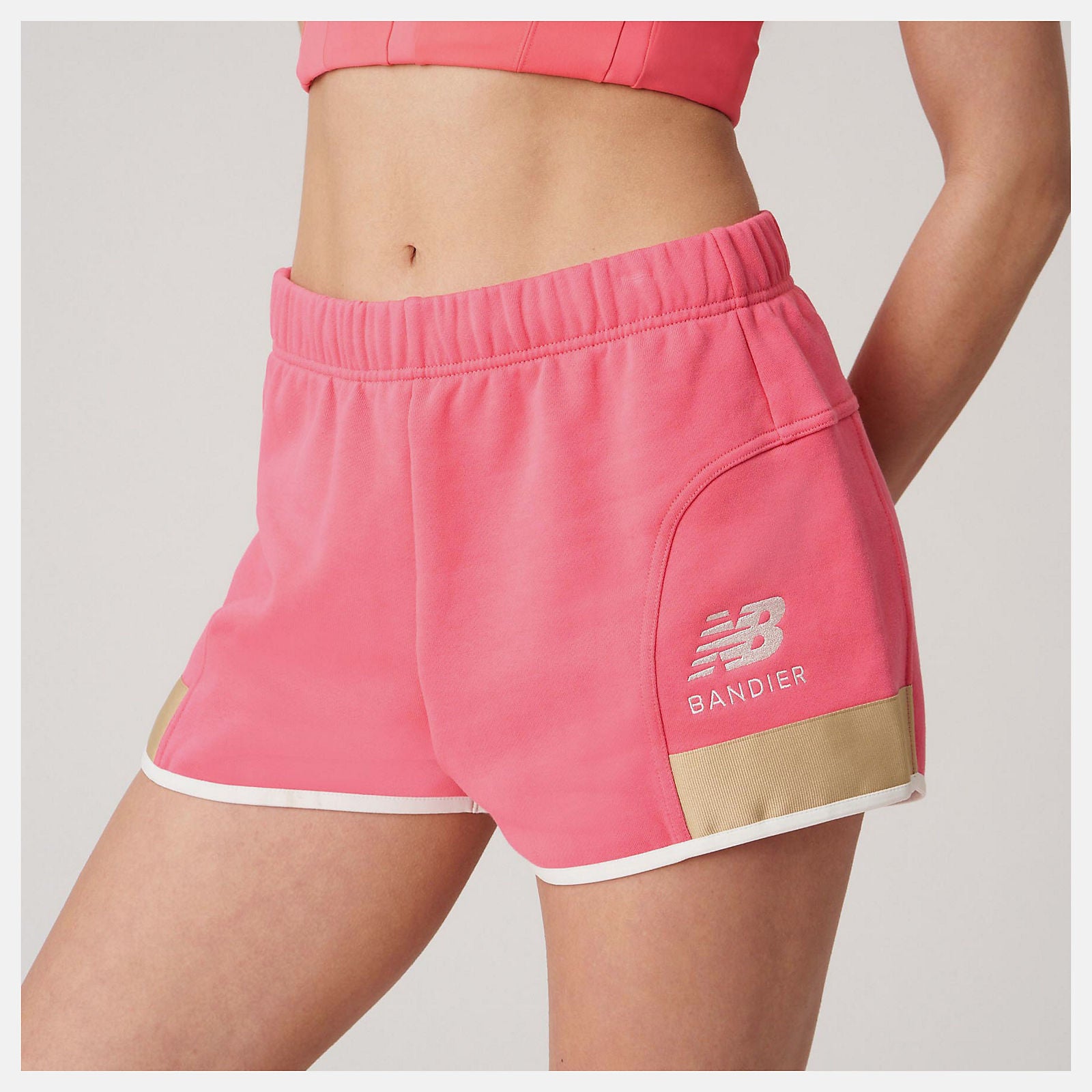 Bandier Fleece Short / New Balance Women