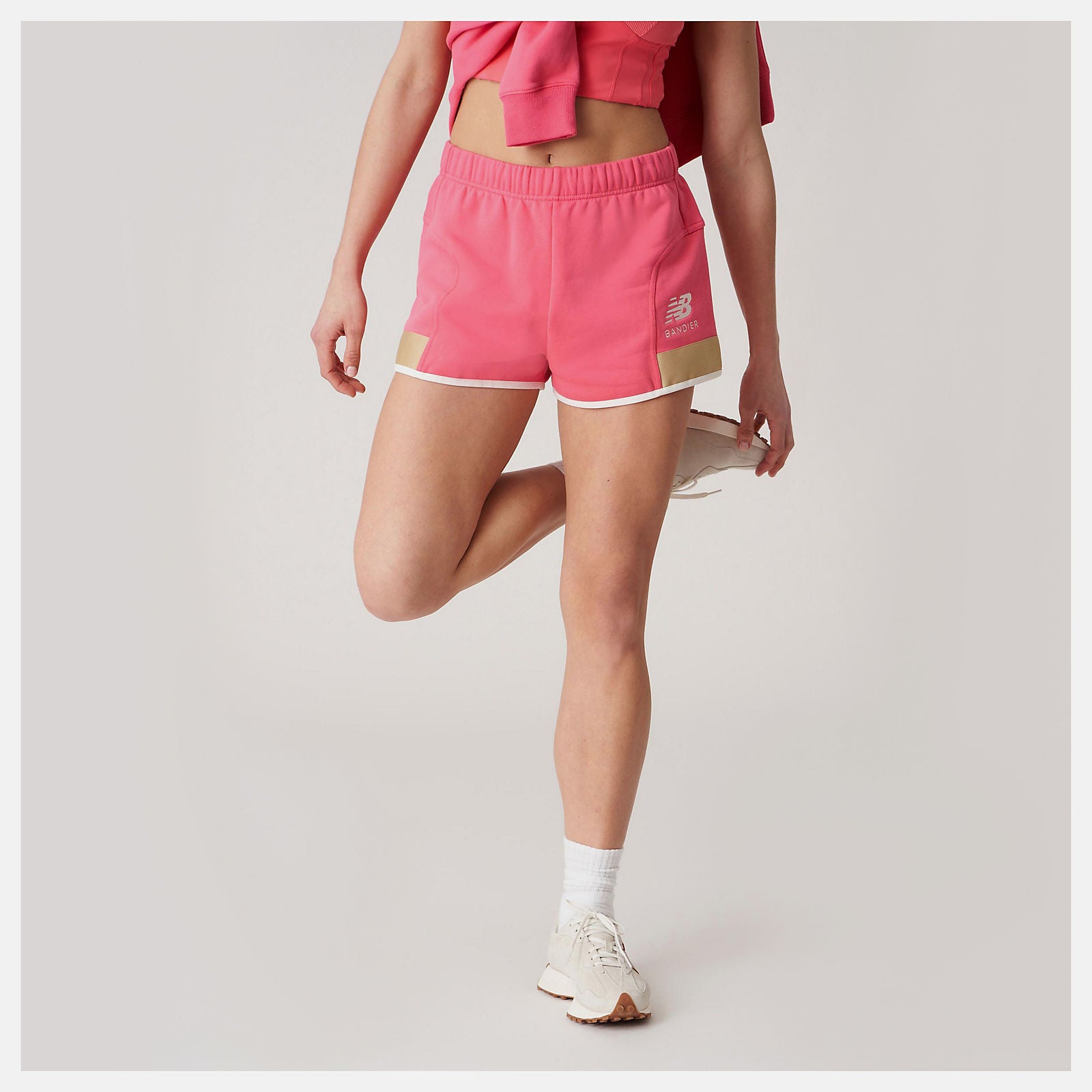 Bandier Fleece Short / New Balance Women