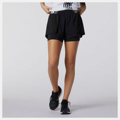 Relentless 2 In 1 Short / New Balance Women