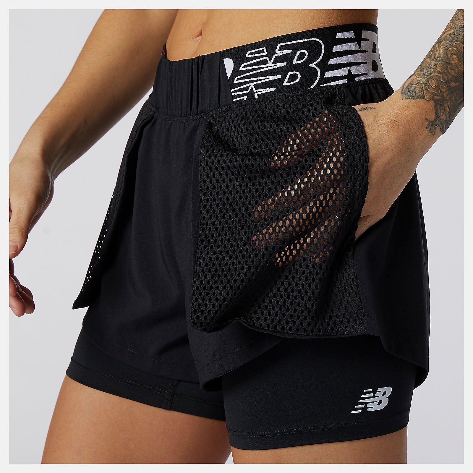 Relentless 2 In 1 Short / New Balance Women