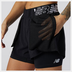 Relentless 2 In 1 Short / New Balance Women