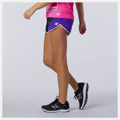 Printed Fast Flight Split Short / New Balance Women