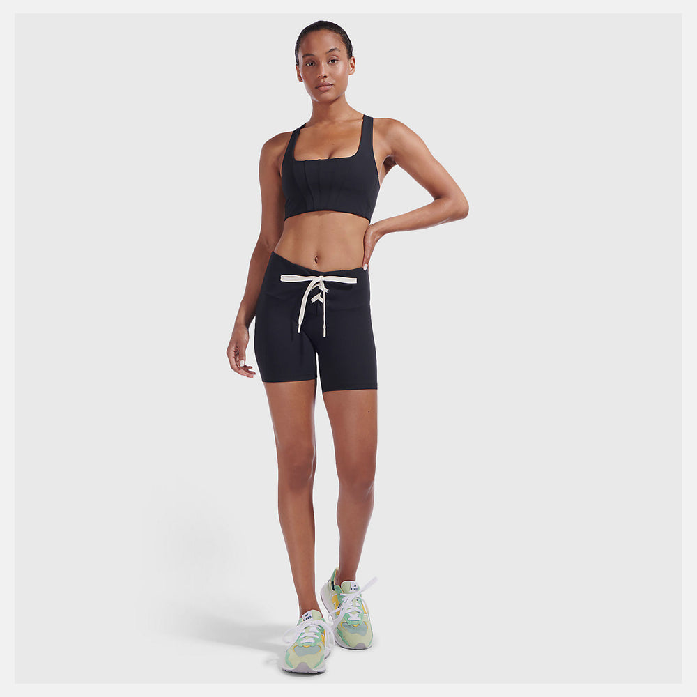 Staud Lace Up Fitted Short / New Balance Women