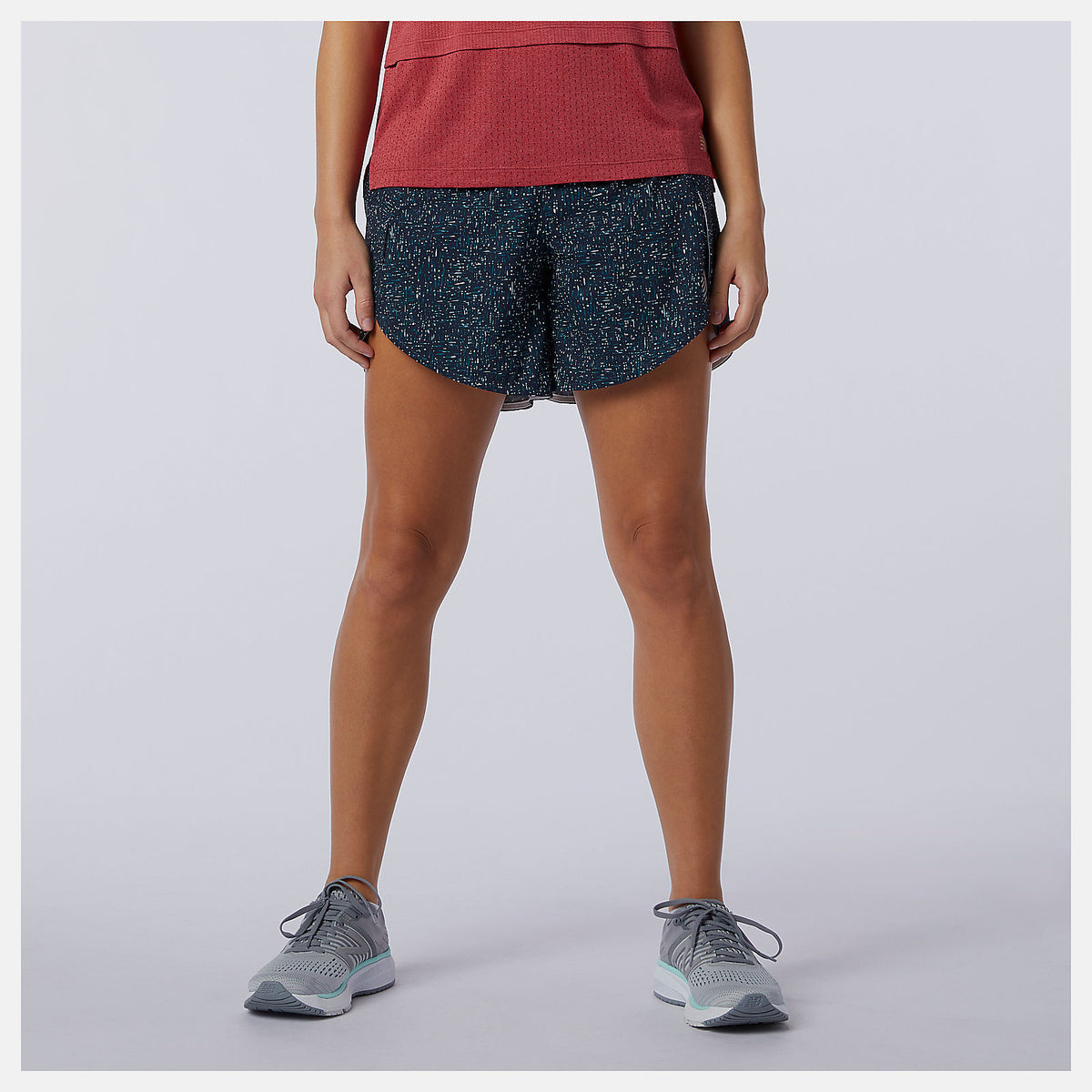 Printed Impact Run 5 inch Short / New Balance Women