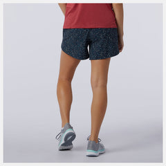 Printed Impact Run 5 inch Short / New Balance Women