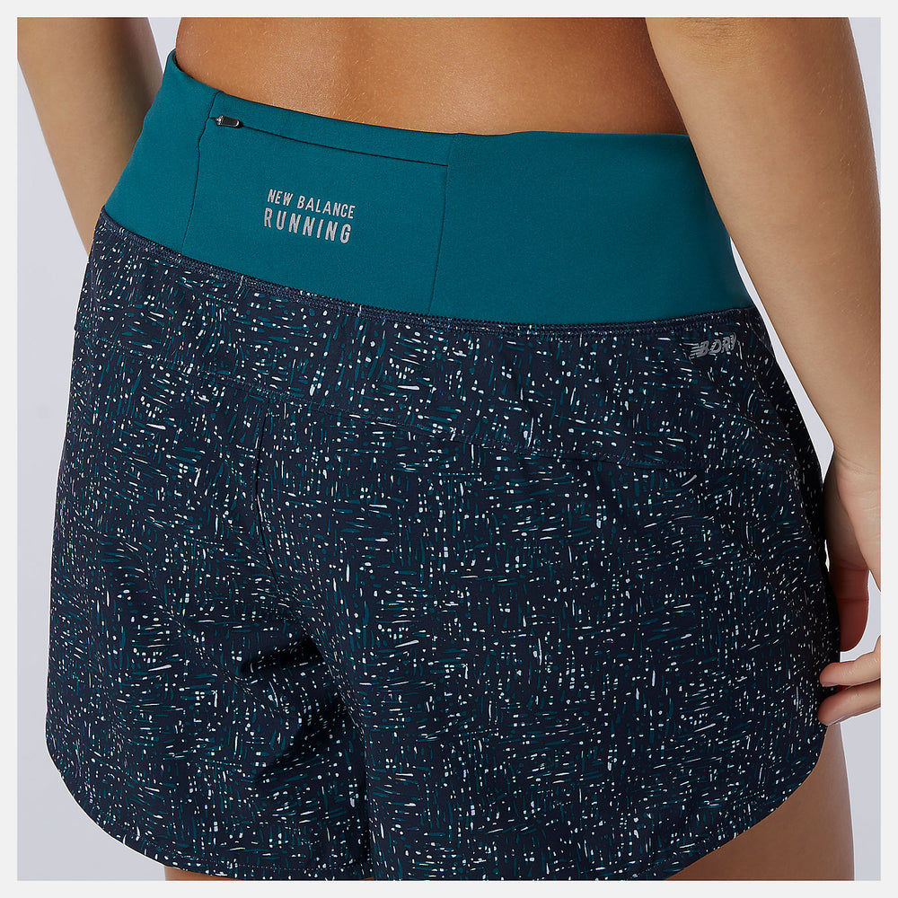 Printed Impact Run 5 inch Short / New Balance Women