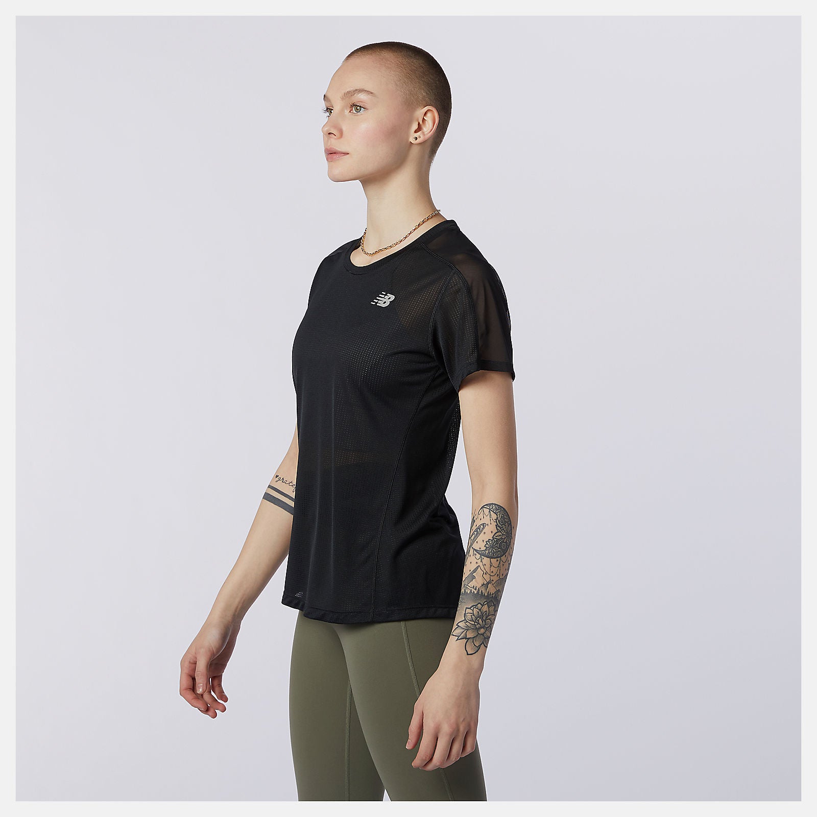 Impact Run Short Sleeve / New Balance Women