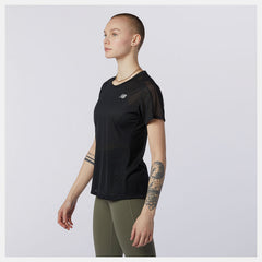 Impact Run Short Sleeve / New Balance Women