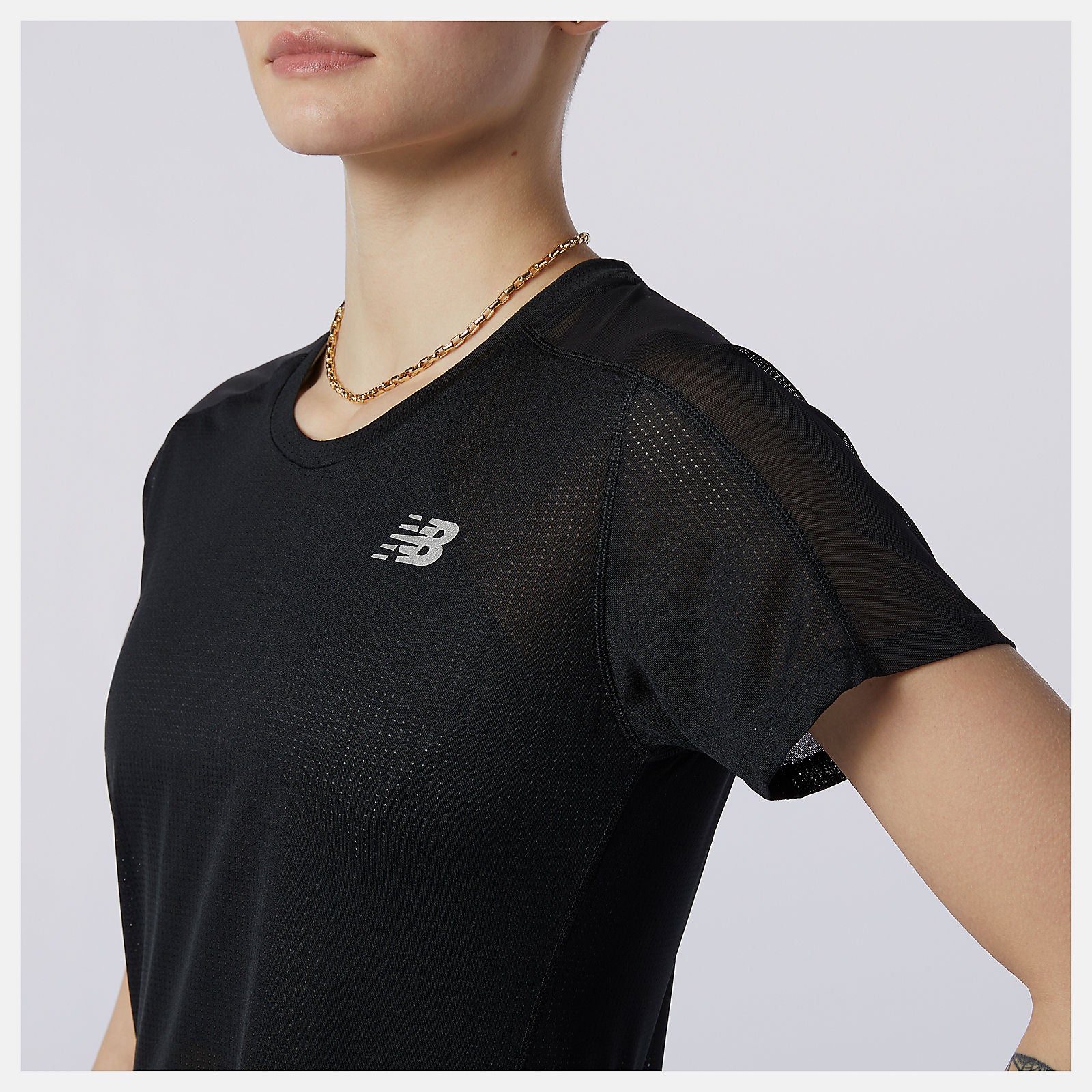 Impact Run Short Sleeve / New Balance Women